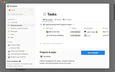 Notion Templates Etsy