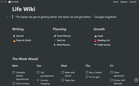 Notion Templates For Personal Use