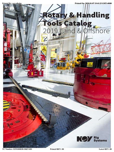 Nov Handling Tools Catalogue