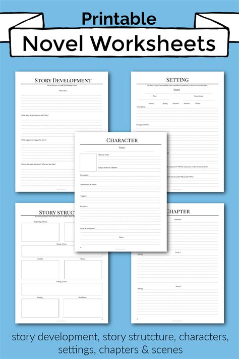 Novel Planning Template Free
