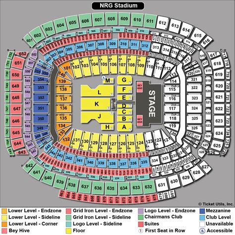 Nrg Rodeo Seating Chart