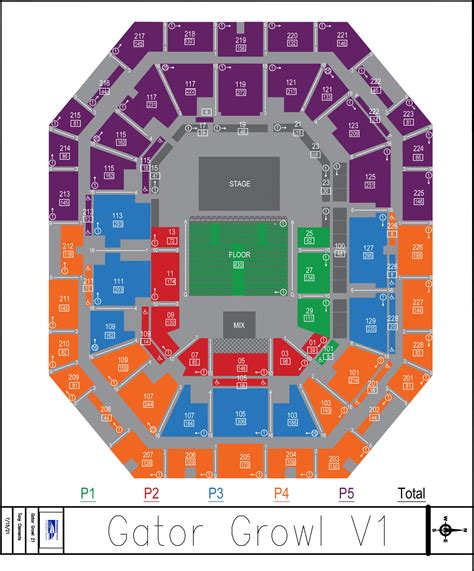 O'connell Center Seating Chart