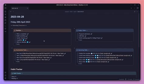 Obsidian Template Documentation