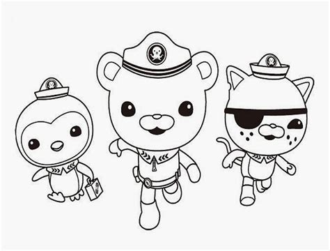 Octonauts Printable Coloring Pages