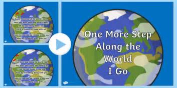 One More Step Along The World I Go Printable Lyrics