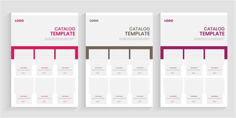 One Page Catalogue Design