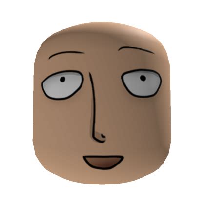 One Punch Man Face In Roblox Catalog