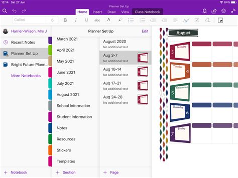 Onenote Templates Free