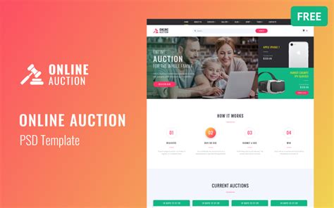 Online Auction Template