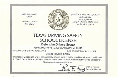 Online Defensive Driving Course Texas With Printable Certificate