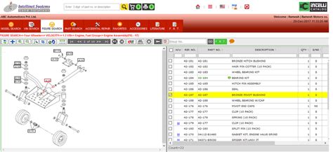 Online Parts Catalog Software