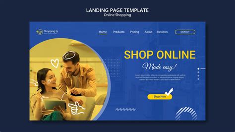 Online Sales Website Template