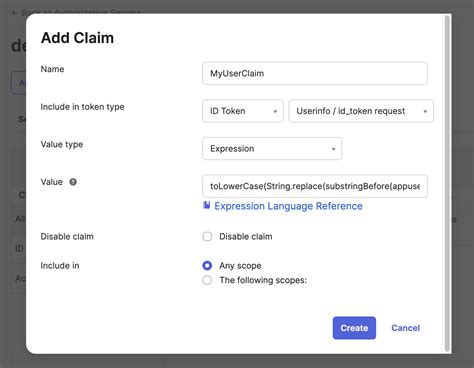 Openid Custom Claims