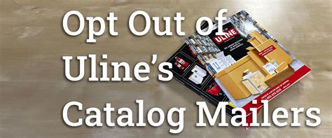 Opt Out Of Catalogs Mailings