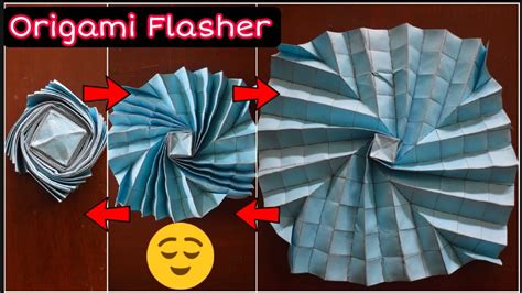 Origami Flasher Template