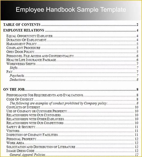 Osha Safety Manual Template
