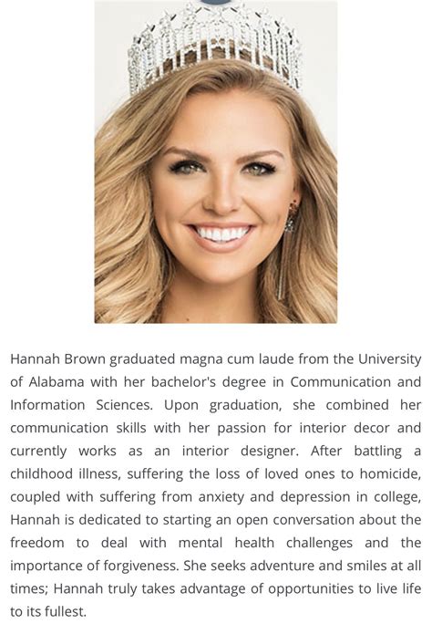 Pageant Bio Template