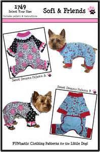 Pajama Free Printable Sewing Patterns For Dog Clothes
