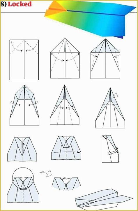 Paper Airplane Templates