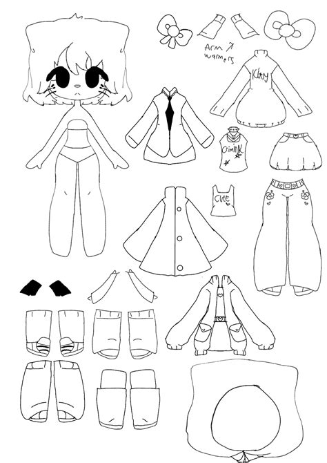 Paper Doll Templates