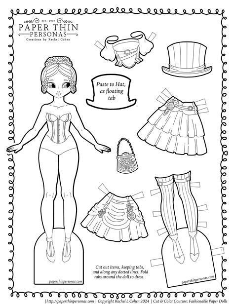 Paper Dolls Template