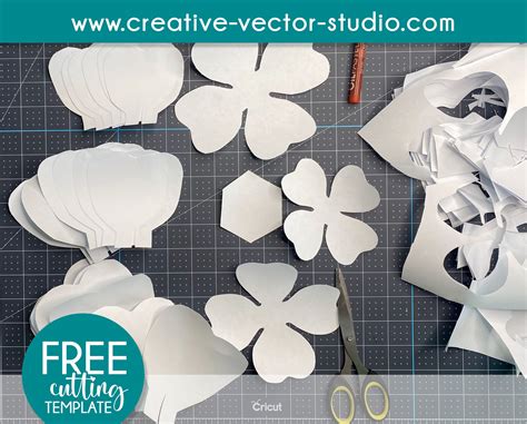 Paper Flower Templates Cricut