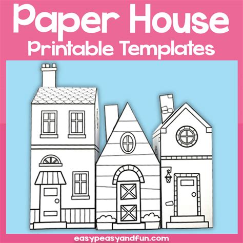 Paper House Templates