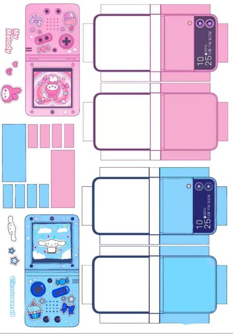 Paper Phone Template