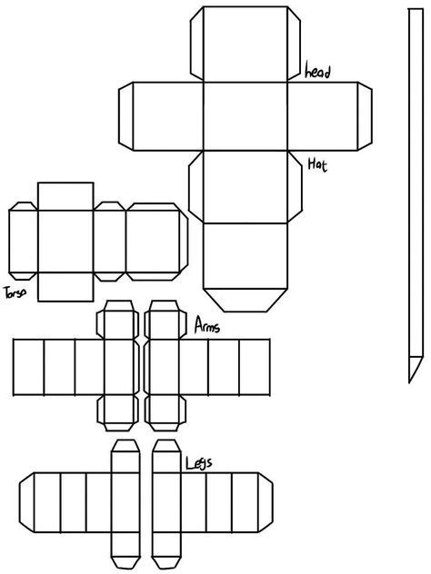 Paper Ragdoll Template