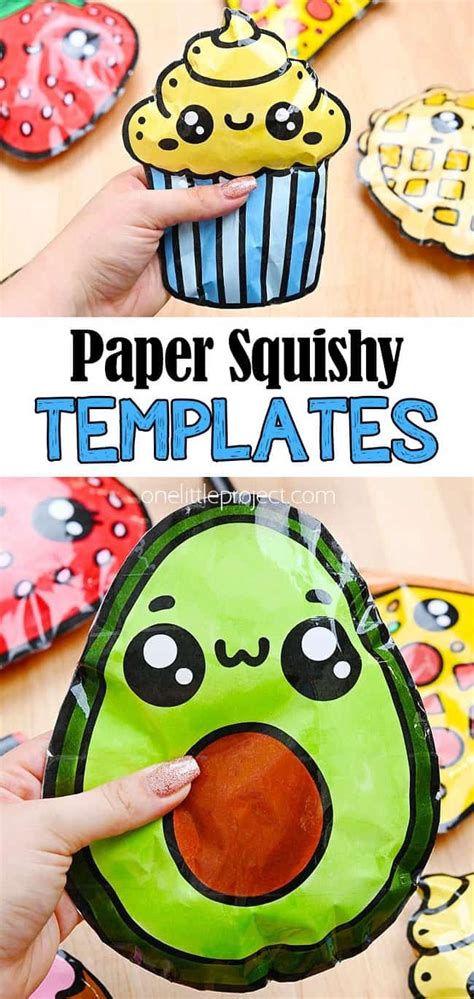 Paper Squishies Template