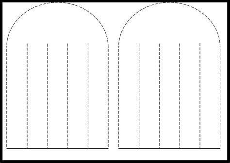 Paper Woven Heart Template