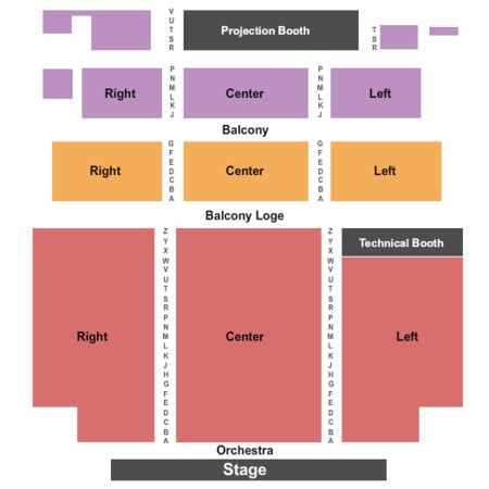 Paramount Abilene Seating Chart