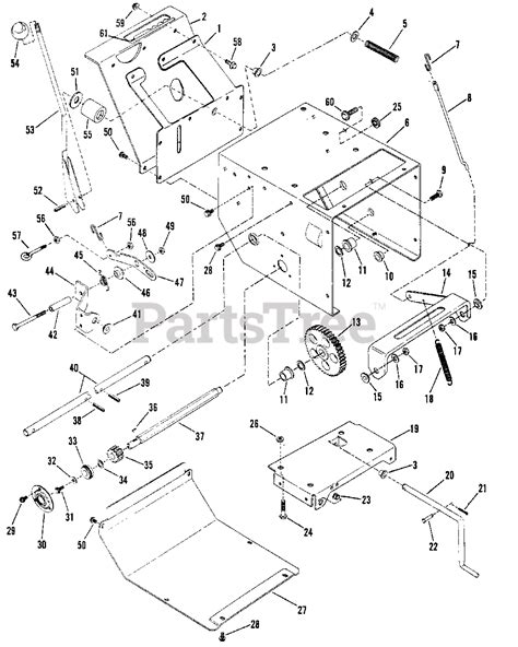 Parts Catalog For Snapper Snow Blower Model 4220