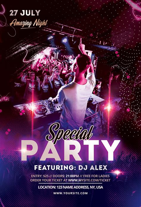 Party Flyer Template
