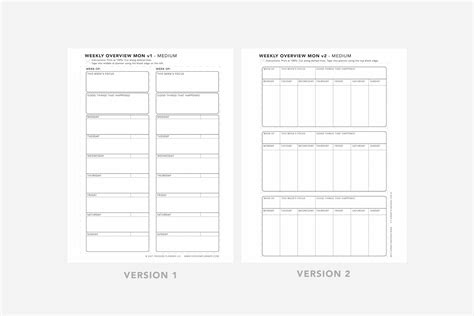 Passion Planner Printable