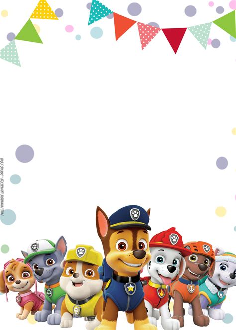 Paw Patrol Template