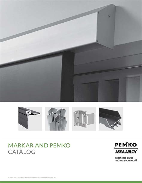 Pemko Door Sweep Catalog