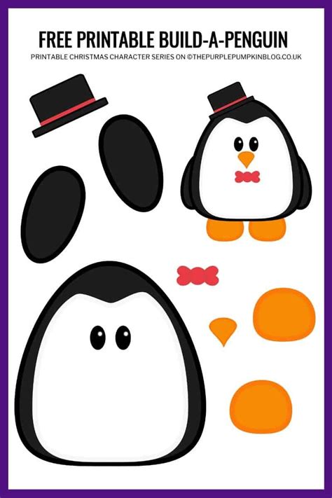 Penguin Cut Out Printable