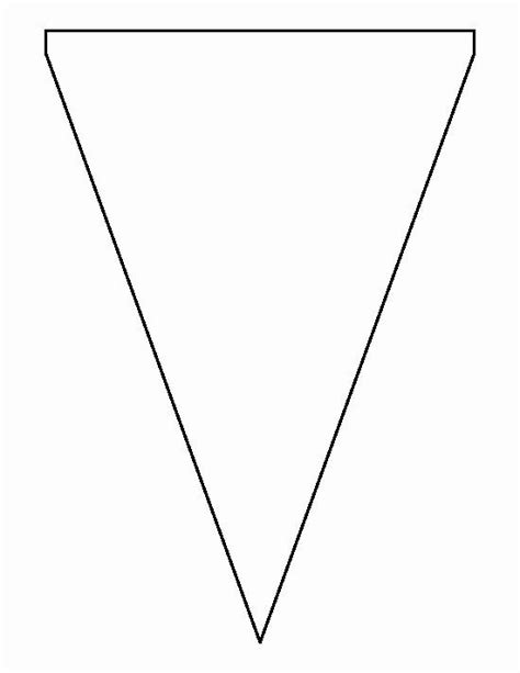 Pennant Flag Template