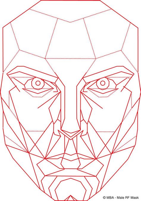 Perfect Male Face Template