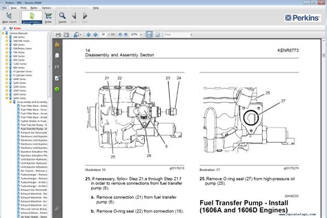 Perkins Engine Spare Parts Catalogue