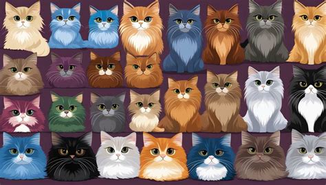 Persian Cat Breeding Color Chart