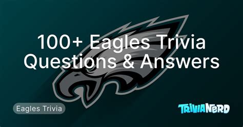 Philadelphia Eagles Trivia Questions And Answers Printable
