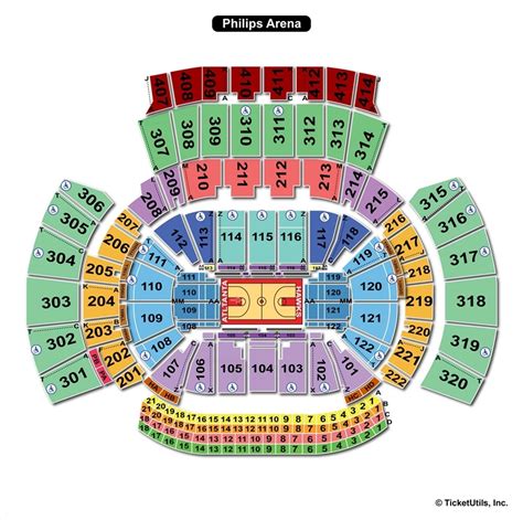 Philips Arena Seating Chart