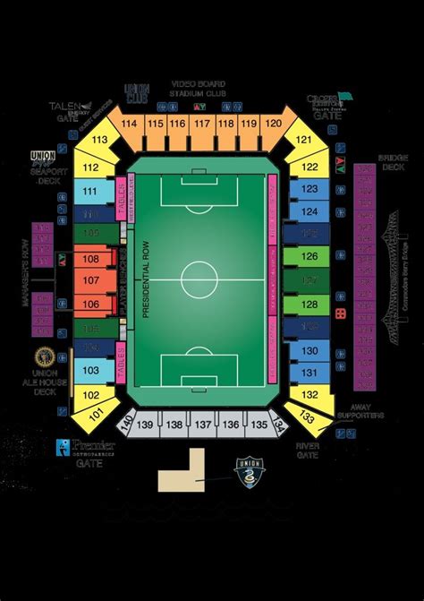 Philly Union Seating Chart