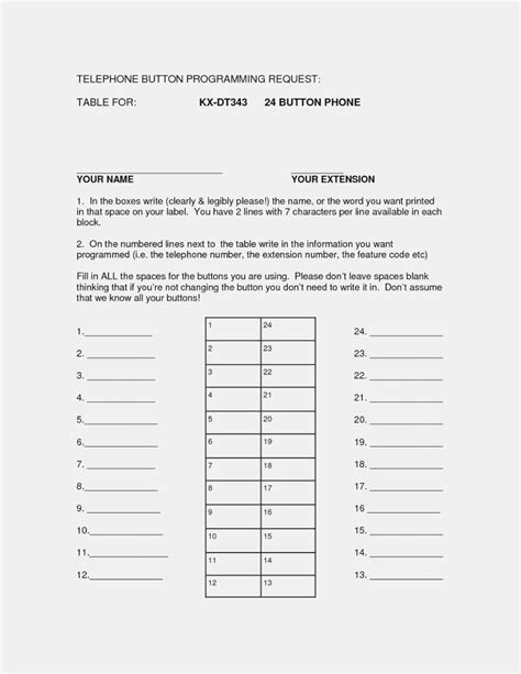 Phone Label Template
