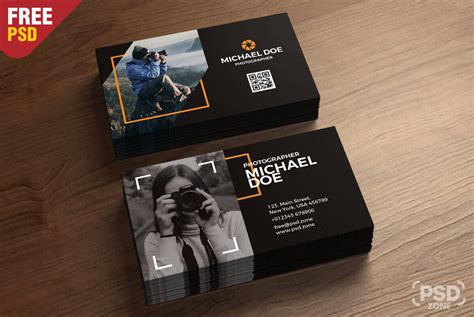 Photography Business Card Templates
