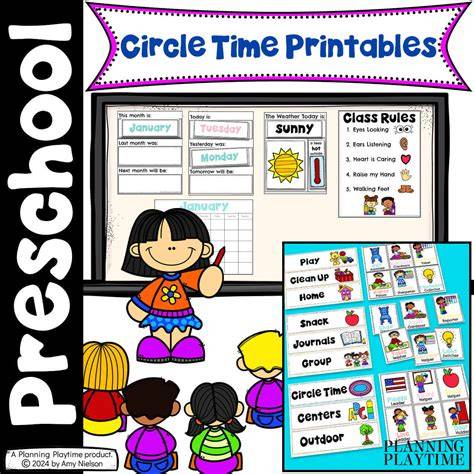 Pictures Of Cirlce Time In Preschool Free Printables