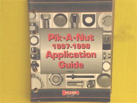 Pik A Nut Catalog