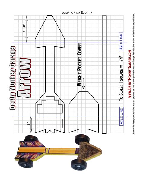 Pinewood Derby Car Designs Templates